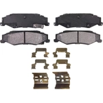 Order Rear Semi Metallic Pads by WAGNER - ZX732B For Your Vehicle
