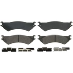 Order Rear Semi Metallic Pads by WAGNER - ZX802 For Your Vehicle