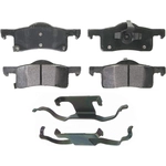 Order Plaquettes arrière semi-métallique par WAGNER - ZX935 For Your Vehicle