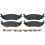 Order WAGNER - ZX967A - Rear Semi Metallic Pads For Your Vehicle