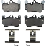 Order Plaquettes arrière semi-métallique par WAGNER - ZX978A For Your Vehicle