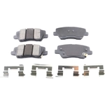 Order WORLDPARTS SYNERGY - WSD1659MH - Rear Semi Metallic Pads For Your Vehicle