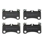 Order Rear Semi Metallic Pads by ZIMMERMANN - 246141659 For Your Vehicle