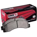 Order Rear Severe Duty Pads by HAWK PERFORMANCE - HB715P.713 For Your Vehicle