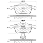 Order Plaquette arrière semi-métallique Severe Duty par CENTRIC PARTS - 106.07950 For Your Vehicle