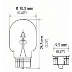 Order Rear Side Marker by HELLA - 158TB For Your Vehicle