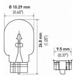 Order Marqueur latéral arrière de HELLA - 2821TB For Your Vehicle