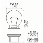 Order Marqueur latéral arrière by HELLA - 3157TB For Your Vehicle