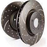 Order Disque arrière ventillé de EBC BRAKE - GD1490 For Your Vehicle