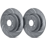 Order EBC BRAKE - GD7141 - 1-Piece Rear Brake Rotors For Your Vehicle