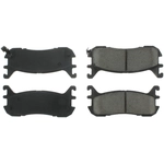 Order Rear Super Premium Ceramic Pads by CENTRIC PARTS - 105.06360 For Your Vehicle