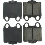 Order Rear Super Premium Ceramic Pads by CENTRIC PARTS - 105.07710 For Your Vehicle