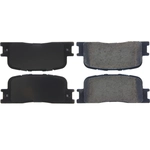 Order Rear Super Premium Ceramic Pads by CENTRIC PARTS - 105.08851 For Your Vehicle