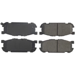 Order Rear Super Premium Ceramic Pads by CENTRIC PARTS - 105.08910 For Your Vehicle