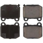 Order Rear Super Premium Ceramic Pads by CENTRIC PARTS - 105.09610 For Your Vehicle