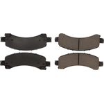 Order Rear Super Premium Ceramic Pads by CENTRIC PARTS - 105.09740 For Your Vehicle