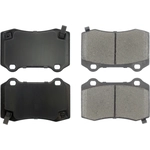 Order Rear Super Premium Ceramic Pads by CENTRIC PARTS - 105.10530 For Your Vehicle