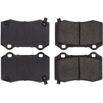 Order Rear Super Premium Ceramic Pads by CENTRIC PARTS - 105.10531 For Your Vehicle