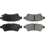 Order Rear Super Premium Ceramic Pads by CENTRIC PARTS - 105.11010 For Your Vehicle