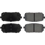 Order Rear Super Premium Ceramic Pads by CENTRIC PARTS - 105.12960 For Your Vehicle
