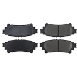 Order Rear Super Premium Ceramic Pads by CENTRIC PARTS - 105.13911 For Your Vehicle