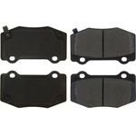Order Rear Super Premium Ceramic Pads by CENTRIC PARTS - 105.17180 For Your Vehicle