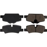 Order Rear Super Premium Ceramic Pads by CENTRIC PARTS - 105.18000 For Your Vehicle