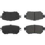 Order Rear Super Premium Ceramic Pads by CENTRIC PARTS - 105.19650 For Your Vehicle