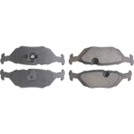 Order Rear Super Premium Semi Metallic Pads by CENTRIC PARTS - 104.02790 For Your Vehicle
