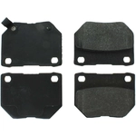 Order Rear Super Premium Semi Metallic Pads by CENTRIC PARTS - 104.04611 For Your Vehicle