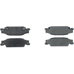 Order Plaquettes arrières semi-métallique de qualité supérieur par CENTRIC PARTS - 104.09220 For Your Vehicle