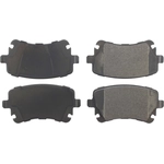 Order Rear Super Premium Semi Metallic Pads by CENTRIC PARTS - 104.10180 For Your Vehicle