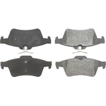 Order CENTRIC PARTS - 104.10950 - Rear Super Premium Semi Metallic Pads For Your Vehicle