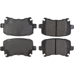Order Plaquettes arrières semi-métallique de qualité supérieur par CENTRIC PARTS - 104.11081 For Your Vehicle