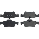 Order Rear Super Premium Semi Metallic Pads by CENTRIC PARTS - 104.11220 For Your Vehicle