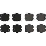 Order Rear Super Premium Semi Metallic Pads by CENTRIC PARTS - 104.11851 For Your Vehicle