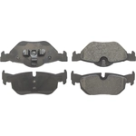 Order CENTRIC PARTS - 104.12670 - Rear Super Premium Semi Metallic Pads For Your Vehicle