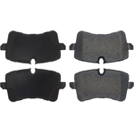 Order Rear Super Premium Semi Metallic Pads by CENTRIC PARTS - 104.15470 For Your Vehicle