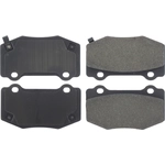 Order Rear Super Premium Semi Metallic Pads by CENTRIC PARTS - 104.17180 For Your Vehicle