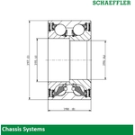 Order Rear Wheel Bearing by SCHAEFFLER - 805355.E14F For Your Vehicle