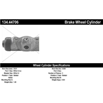 Order Cylindre de roue arrière par CENTRIC PARTS - 134.44706 For Your Vehicle