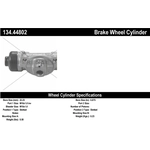 Order Cylindre de roue arrière par CENTRIC PARTS - 134.44802 For Your Vehicle