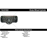 Order Rear Wheel Cylinder by CENTRIC PARTS - 134.61022 For Your Vehicle