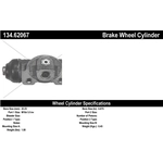 Order Rear Wheel Cylinder by CENTRIC PARTS - 134.62067 For Your Vehicle