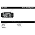 Order Cylindre de roue arrière par CENTRIC PARTS - 134.67013 For Your Vehicle