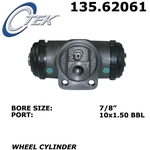 Order Rear Wheel Cylinder by CENTRIC PARTS - 135.62061 For Your Vehicle