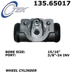 Order Rear Wheel Cylinder by CENTRIC PARTS - 135.65017 For Your Vehicle