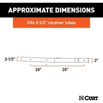 Order Receiver Adapters & Extenders by CURT MANUFACTURING - 45048 For Your Vehicle