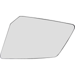 Order Replacement Door Mirror Glass by DORMAN - 56075 For Your Vehicle
