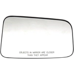Order Replacement Door Mirror Glass by DORMAN/HELP - 56126 For Your Vehicle